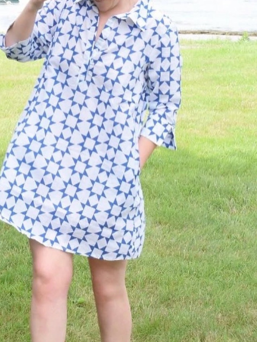 NavyBleu x Sara Fitz Coverup Dress